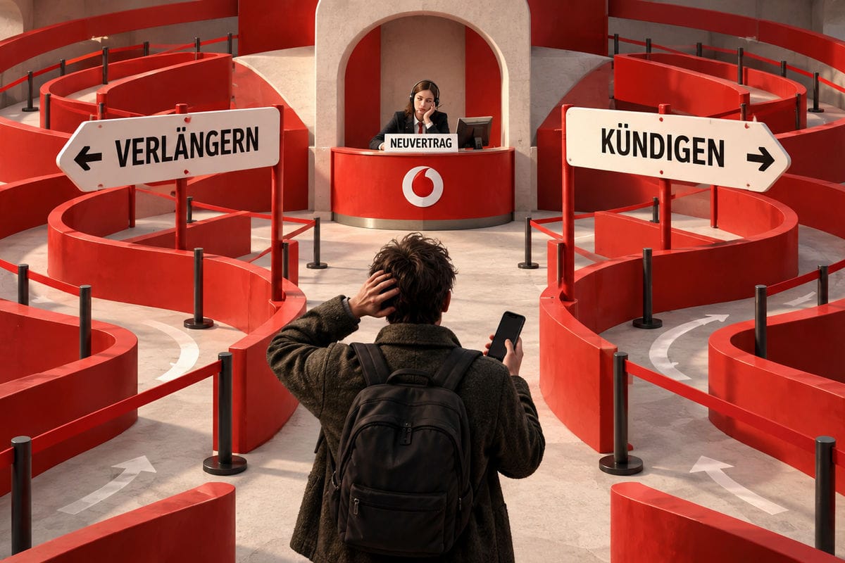 Vodafone: Erst kündigen, dann Kunde sein