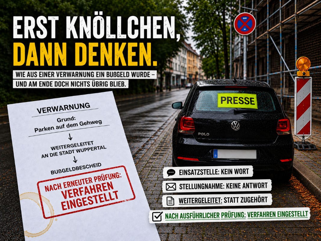 Erst Knöllchen, dann Denken